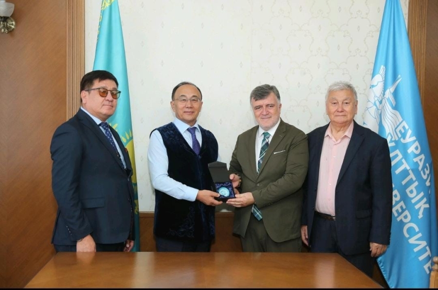 Working Meeting with the Rector of ENU