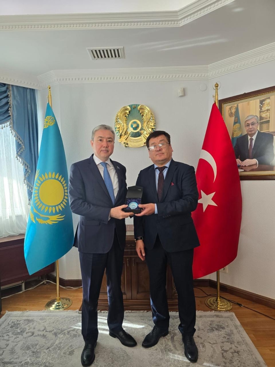 The Ambassador of Kazakhstan in Turkey received a delegation of TDAB.