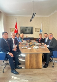 Руководство Ассоциации медиаторов тюркского мира посетило Независимый центр медиации и альтернативного разрешения споров.