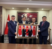 Руководство Ассоциации медиаторов тюркского мира было принято в Министерстве юстиции Турецкой Республики.